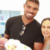 Yannick Borel et sa compagne Annia ont accueilli le 5 juillet 2017 une petite fille, Anélia. Photo Facebook Yannick Borel.