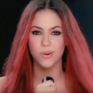 Shakira dans "Ojas Asi" en 1998.