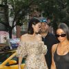 Kim Kardashian et Kendall Jenner à New York, le 1er août 2017.