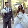 L'acteur de "90210 Beverly Hills" Matt Lanter se marie avec Angela Stacy a Malibu, le 14 juin 2013
