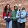 Malia Obama et des amies à New York, le 26 mars 2017.