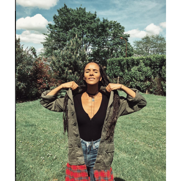 Shy'm en vacances, le 8 août 2017 sur Instagram.