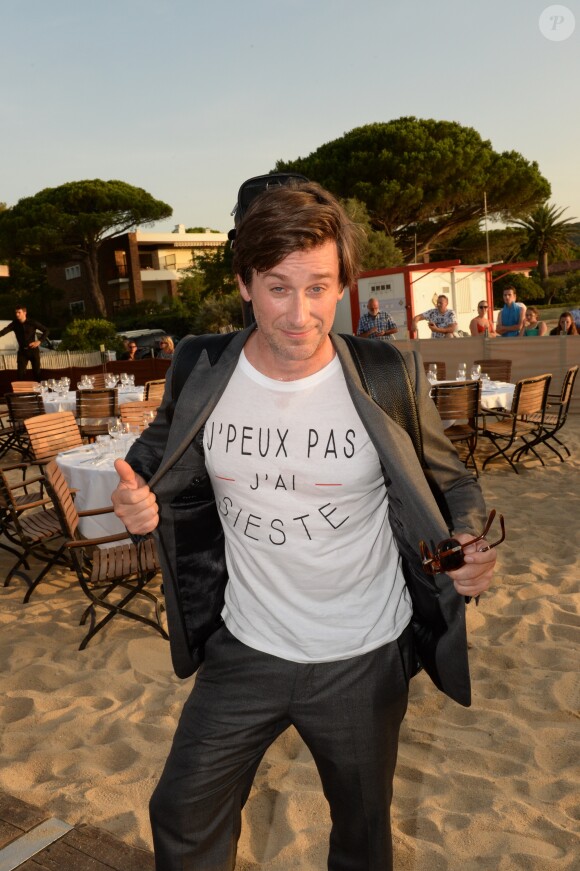 Exclusif - Thomas Dutronc - Soirée Marcel Campion sur la plage de la Bouillabaisse à Saint-Tropez le 3 aout 2017. © Rachid Bellak/Bestimage