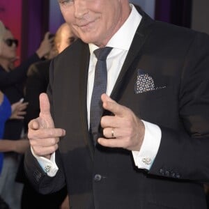 David Hasselhoff au photocall de la première du film "Guardians of the Galaxy Vol 2." au théâtre Dolby à Los Angeles le 19 avril 2017. © CPA / Bestimage