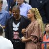 Beyoncé et son mari Jay Z à l'US Open 2016. New York, le 1er Septembre 2016.