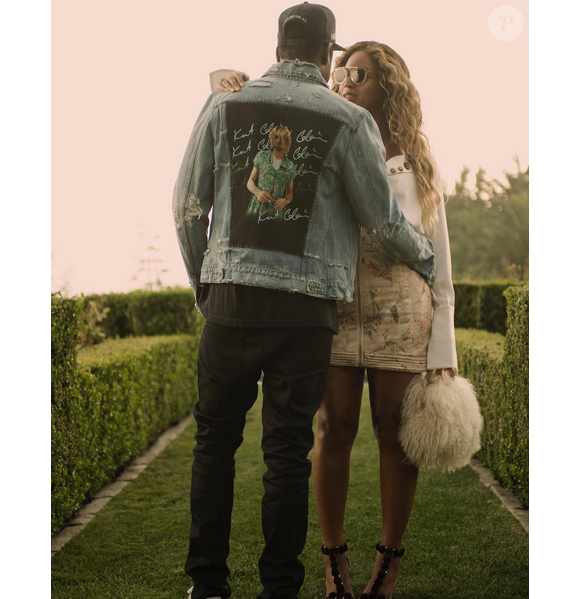 Photo de JAY-Z et Beyoncé. Juillet 2017.
