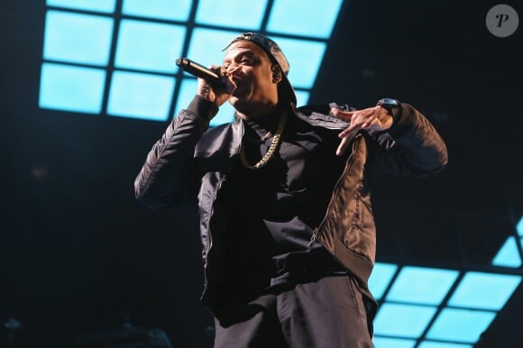 JAY-Z en concert à Bercy le 17 octobre 2013.
