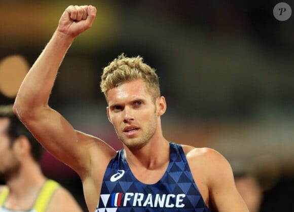 France's Kevin Mayer reacts during the Men's Heptathlon the during day nine of the 2017 IAAF World Championships at the London Stadium, UK, Saturday August 12, 2017. Photo by AdamDavy/PA Wire/ABACAPRESS.COM13/08/2017 - London