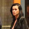 Exclusif - Le couple Katy Perry et Orlando Bloom arrivent à leur hôtel 'Jerome' à Aspen dans le Colorado pour assister au mariage de leur amie la styliste Jamie Schneider. Le 8 avril 2016