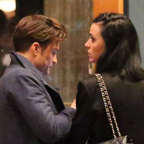 Exclusif - Le couple Katy Perry et Orlando Bloom arrivent à leur hôtel 'Jerome' à Aspen dans le Colorado pour assister au mariage de leur amie la styliste Jamie Schneider. Le 8 avril 2016