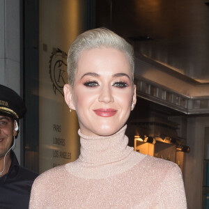 Katy Perry - Dîner "The Row" organisé par les soeurs Olsen chez Caviar Kaspia à Paris le 3 juillet 2017.