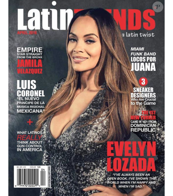 Evelyn Lozada en couverture de Latin Trends en 2016.