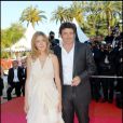  Patrick Bruel et Amanda Sthers lors du Festival de Cannes 2007 