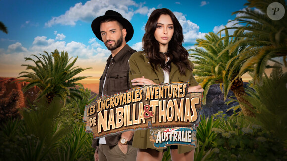 Nabilla et Thomas Vergara, les deux stars d'une nouvelle télé-réalité baptisée "Les incroyables aventures de Nabilla et Thomas en Australie" sur NRJ12.