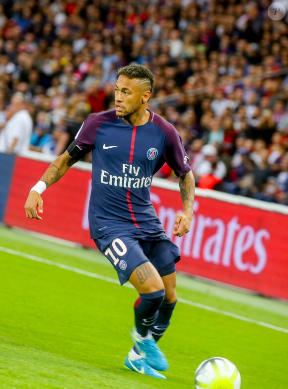 Neymar Jr. - Match de Ligue 1, Paris Saint-Germain (PSG) vs Toulouse FC (TFC) au Parc des Princes à Paris, France, le 20 août 2017. Le PSG a gagné 6-2. © Nikola Kis Derdei/bestimage