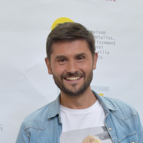 Christophe Beaugrand au photocall de la 1ère cérémonie des "Out d'Or", le premier gala de la visibilité LGBT, à la Maison des Métallos à Paris, le 29 juin 2017. © Giancarlo Gorassini/Bestimage