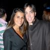 Gregory Lemarchal et Karine Ferri - Soirée au Ciné Aqua pour les 2 ans de la chaine NRJ12 et le lanchement de NRJ Hits à Paris.