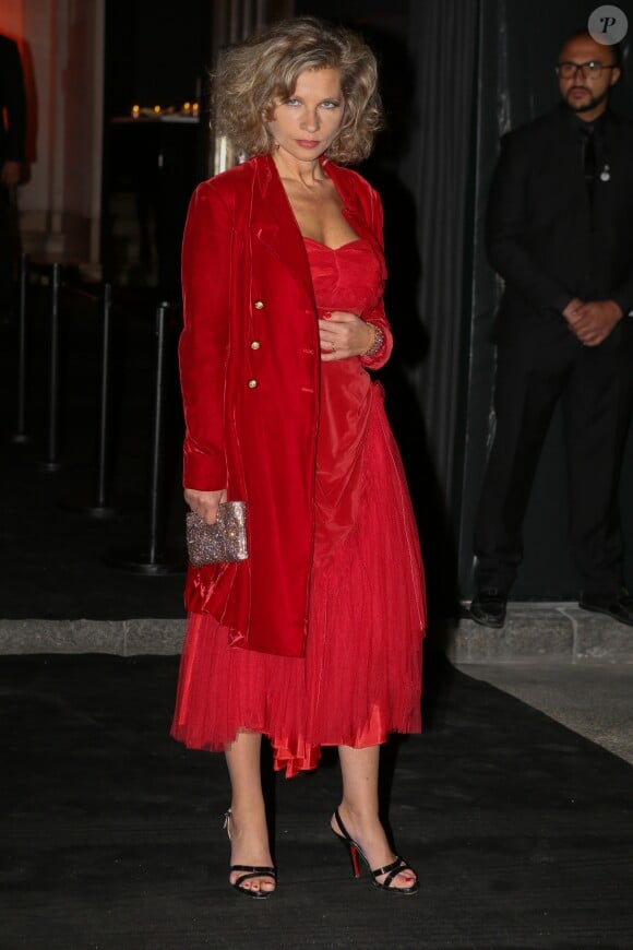 Eva Ionesco - Arrivée des people à la soirée des 95 ans de Vogue à l'hôtel particulier Iéna lors de la fashion week à Paris, le 3 octobre 2015.