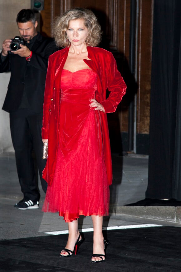 Eva Ionesco - Arrivées à la soirée des 95 ans de Vogue Paris à l'hôtel particulier Iéna à Paris, le 3 octobre 2015.