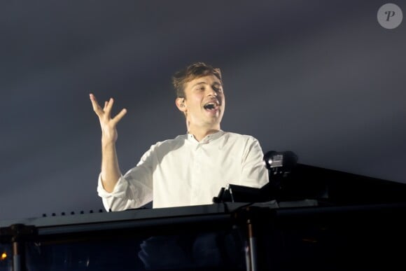 Flume (Harley Edward Streten) lors du festival Rock en Seine au Domaine National de Saint-Cloud le 25 août 2017. © Lise Tuillier / Bestimage