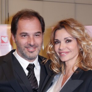 Ingrid Chauvin et son mari Thierry Peythieu - Gala du Coeur donné au profit de l'association Mécénat Chirurgie Cardiaque, avec un récital du pianiste Miroslav Kultyshev à la Salle Gaveau à Paris le 30 janvier 2017. © Philippe Doignon/Bestimage