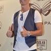Cristiano Ronaldo assiste à l'inauguration du restaurant Zela à Ibiza le 17 septembre 2017.