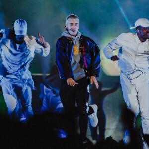 Justin Bieber en concert à Sydney, en Australie, le 15 mars 2017.