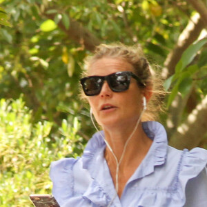 Gwyneth Paltrow dans les Hamptons le 8 août 2017