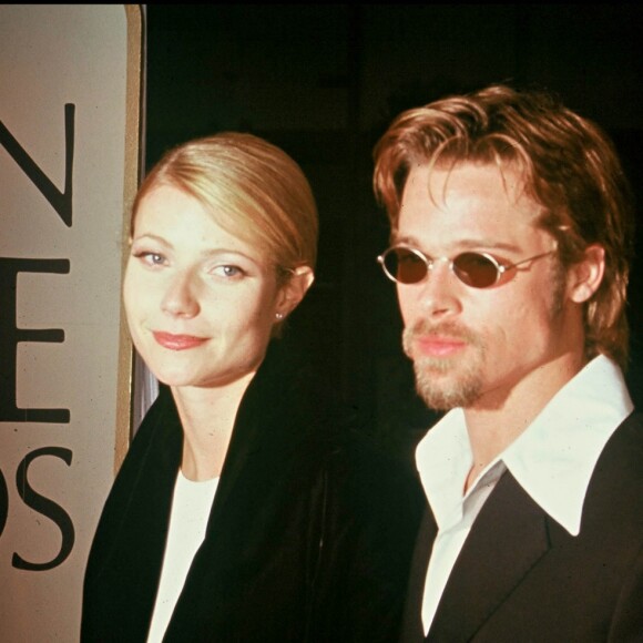 Brad Pitt et Gwyneth Paltrow aux Golden Globes 1996.