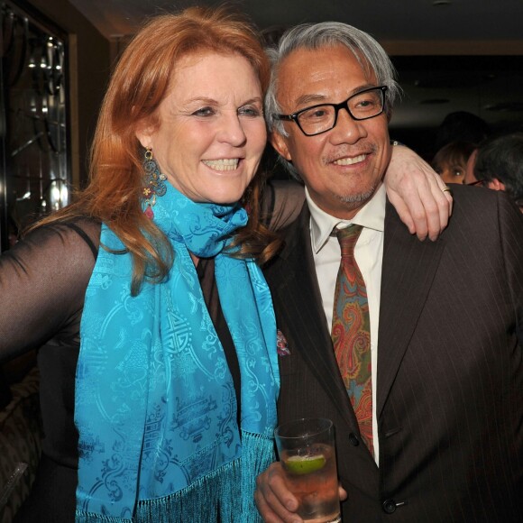 Exclusif - La duchesse d'York Sarah Ferguson et Sir David Tang - Soirée pour le nouvel an chinois par Sir David et Lady Lucy Tang à l'hotel Dorchester a Londres le 4 février 2013