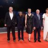 Julie Gayet (robe Vivienne Westwood Couture) assiste à la première du film "The Insult" lors du 74e Festival International du Film de Venise, la Mostra le 31 aout 2017.