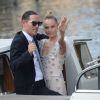 Michael Polish et sa femme Kate Bosworth arrivent au photocall de "Women's Tales" organisé par Miu Miu lors du 74e Festival International du Film de Venise (Mostra), le 31 août 2017.