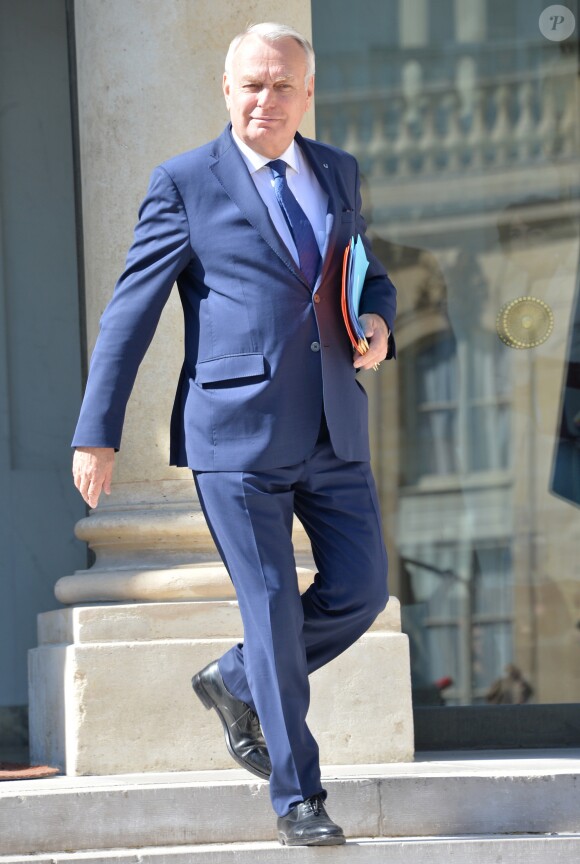 Jean-Marc Ayrault - Dernier conseil des ministres de la présidence de François Hollande au palais de l'Elysée à Paris. Le 10 mai 2017 © Veeren / Bestimage