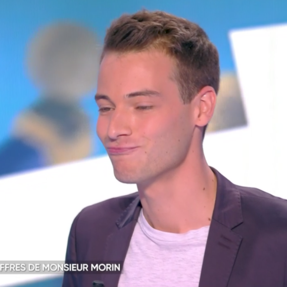 Louis Morin dans "Touche pas à mon poste", le 4 septembre 2017.