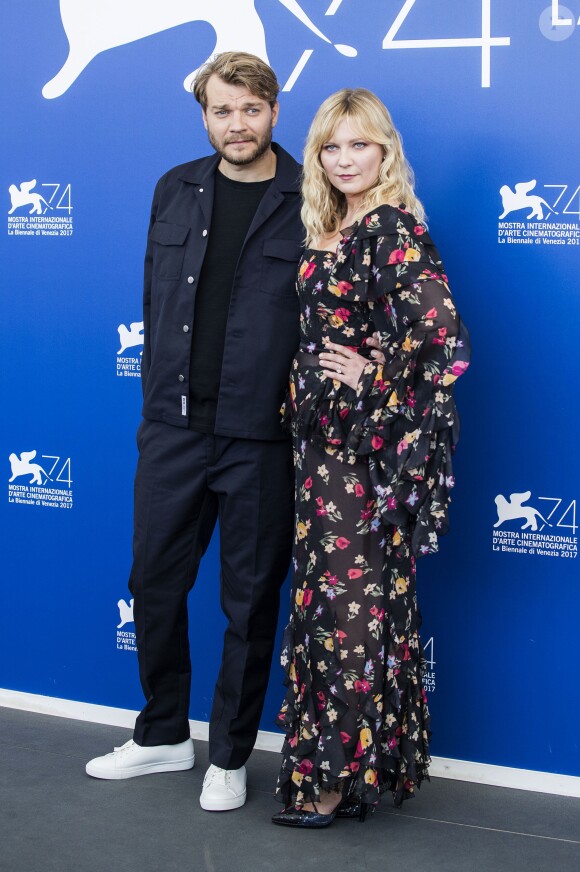 Pilou Asbaek et Kirsten Dunst - Photocall de "Woodshock" au 74ème Festival International du Film de Venise (Mostra) le 4 septembre 2017
