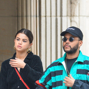 Selena Gomez et son compagnon The Weeknd sont allés faire du shopping à New York le 3 septembre 2017.