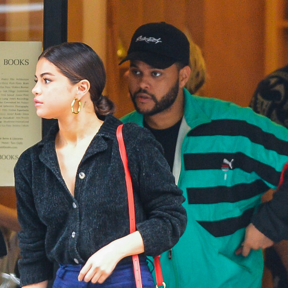 Selena Gomez et son compagnon The Weeknd sont allés faire du shopping à New York le 3 septembre 2017.