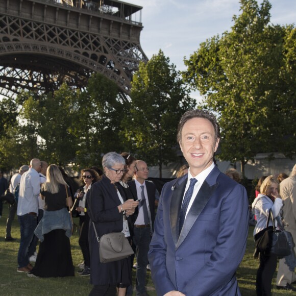 Exclusif - Stéphane Bern lors du grand concert de l'Orchestre National de France au Champs de Mars à Paris le 14 juillet 2017 © Giancarlo Gorassini / Pierre Perusseau / Veeren / Bestimage