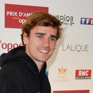 Antoine Griezmann lors de la 96ème édition du Prix d'Amérique Opodo à l'hippodrome de Paris-Vincennes, le 29 janvier 2017. © Guirec Coadic/Bestimage