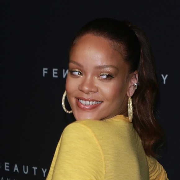 Rihanna à la soirée Fenty Beauty By Rihanna au Duggal Greenhouse à New York, le 7 septembre 2017.