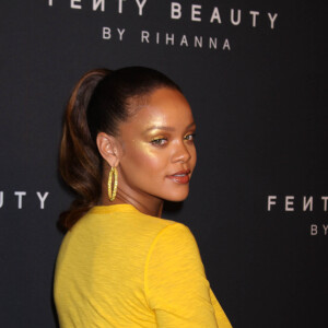 Rihanna à la soirée de lancement de sa marque de produits de beauté "Fenty Beauty by Rihanna" à New York, le 7 septembre 2017.