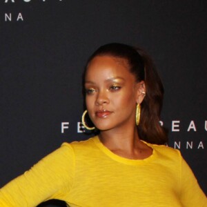 Rihanna à la soirée de lancement de sa marque de produits de beauté "Fenty Beauty by Rihanna" à New York, le 7 septembre 2017.