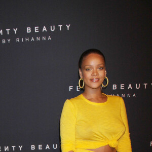 Rihanna à la soirée de lancement de sa marque de produits de beauté "Fenty Beauty by Rihanna" à New York, le 7 septembre 2017.