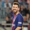 Lionel Messi - Premier match du joueur français Ousmane Dembélé avec le FC Barcelone à Barcelone le 9 septembre 2017.