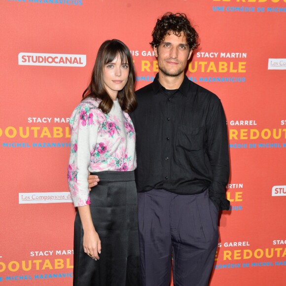 Stacy Martin et Louis Garrel - Avant-première du film "Le Redoutable" au cinéma du Panthéon à Paris, France, le 11 septembre 2017. © Coadic Guirec/Bestimage
