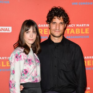 Stacy Martin et Louis Garrel - Avant-première du film "Le Redoutable" au cinéma du Panthéon à Paris, France, le 11 septembre 2017. © Coadic Guirec/Bestimage