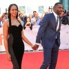 Idris Elba et sa nouvelle compagne Sabrina Dhowre à la première de "The Mountain Between Us" au Toronto International Film Festival 2017 (TIFF), le 10 septembre 2017.