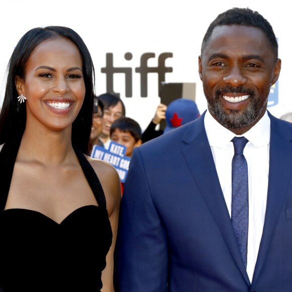 Idris Elba et sa nouvelle compagne Sabrina Dhowre à la première de "The Mountain Between Us" au Toronto International Film Festival 2017 (TIFF), le 10 septembre 2017.