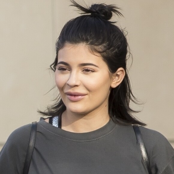 Exclusif - Kylie Jenner dans les rues de Calabasas avec son ami Harry Hudson le 12 septembre 2017