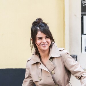 Selena Gomez sur le tournage du film de W. Allen dans les rues de New York, le 11 septembre 2017